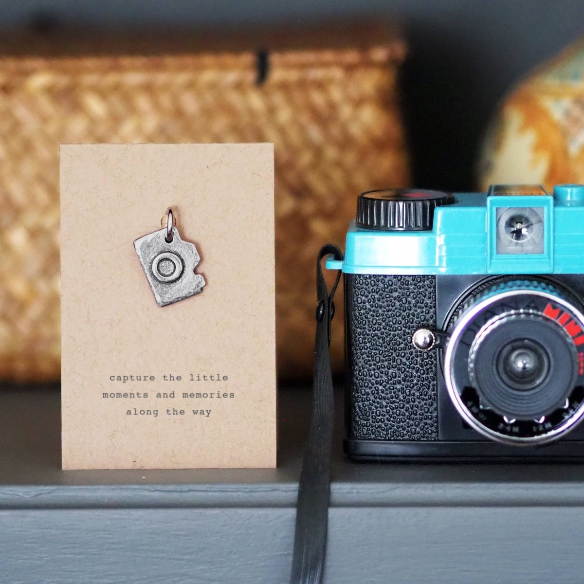 'Little Moments and Memories' Camera Charm - Pockets of Bliss