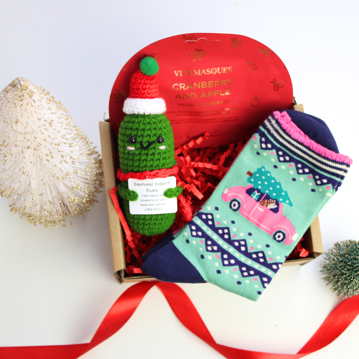 Festive Emotional Support Pickle