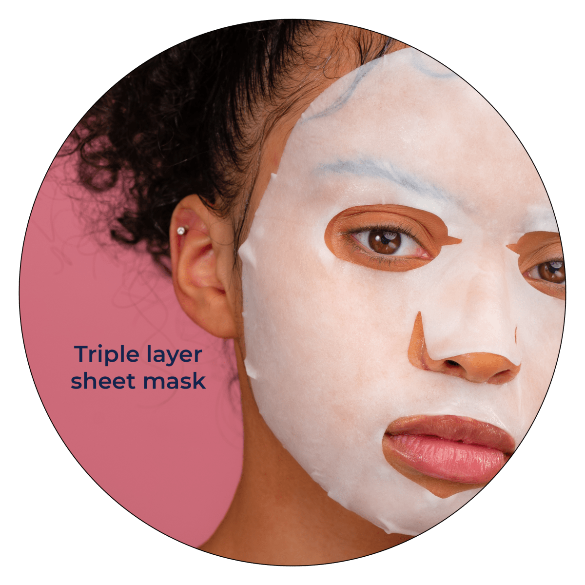 Milk Probiotic Strawberry Face Sheet Mask - Pockets of Bliss