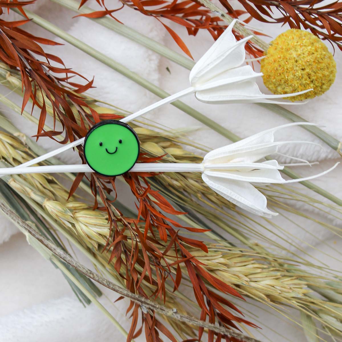 Pea of Positivity Pin Badge - Pockets of Bliss