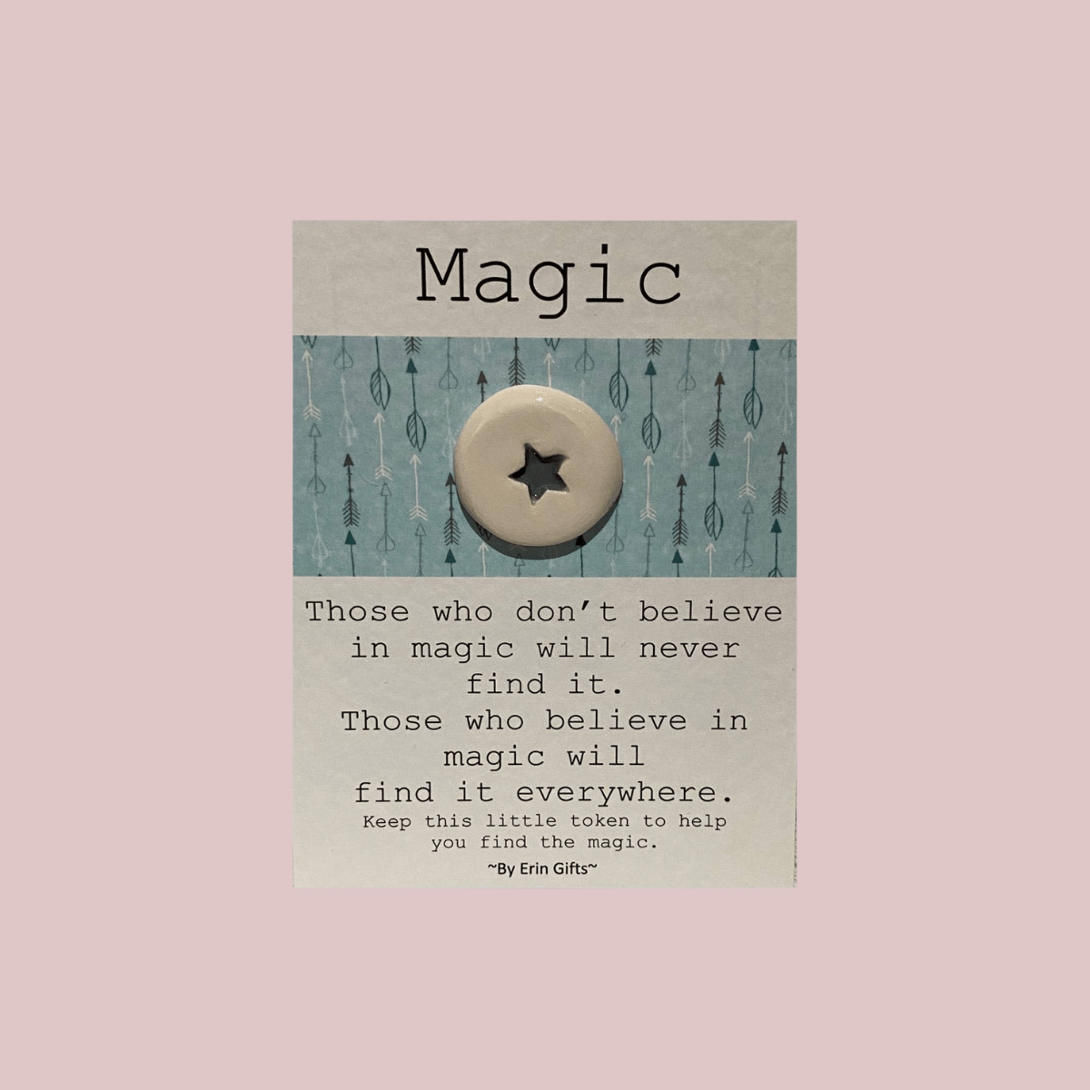Magic Ceramic Pocket Token Pocket Hug - Pockets of Bliss