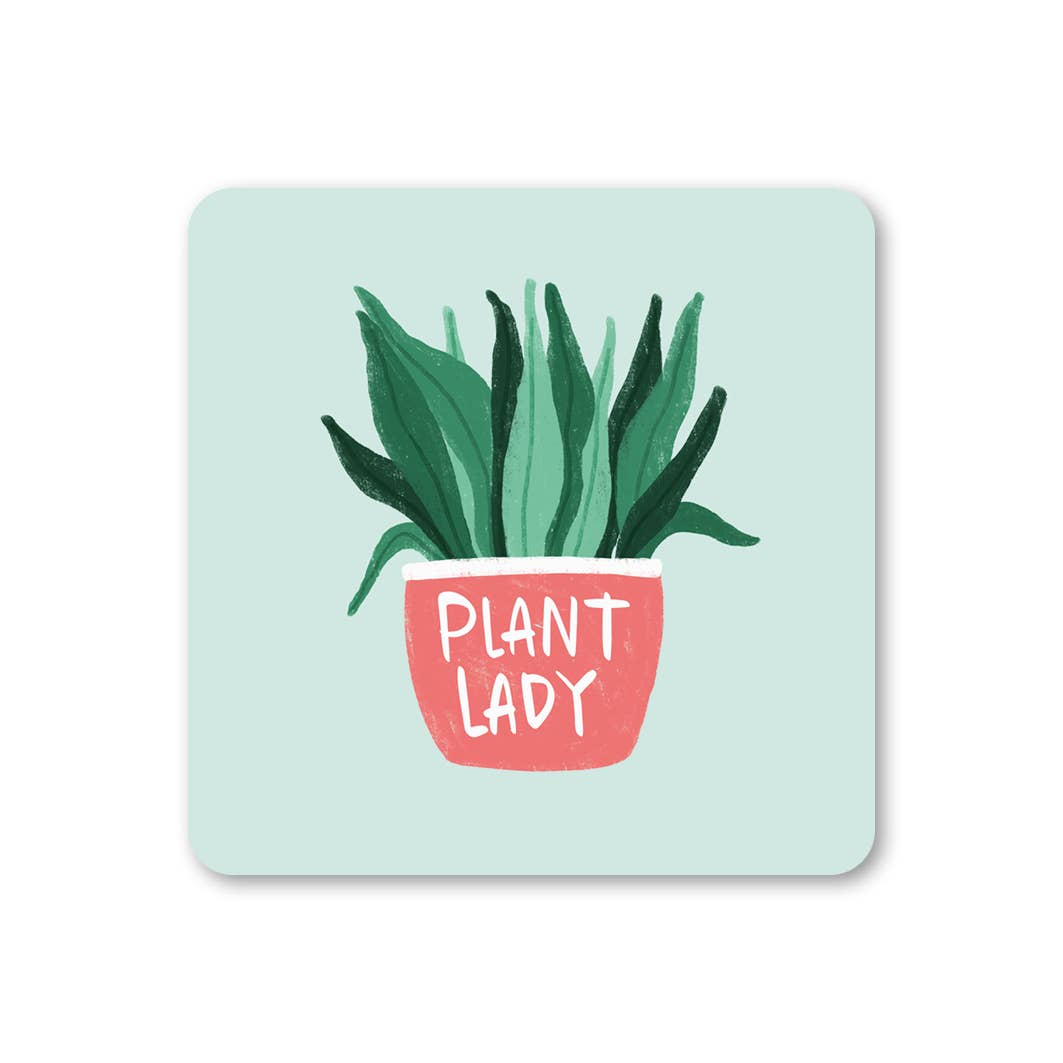 Plant Lady Coaster - Pockets of Bliss