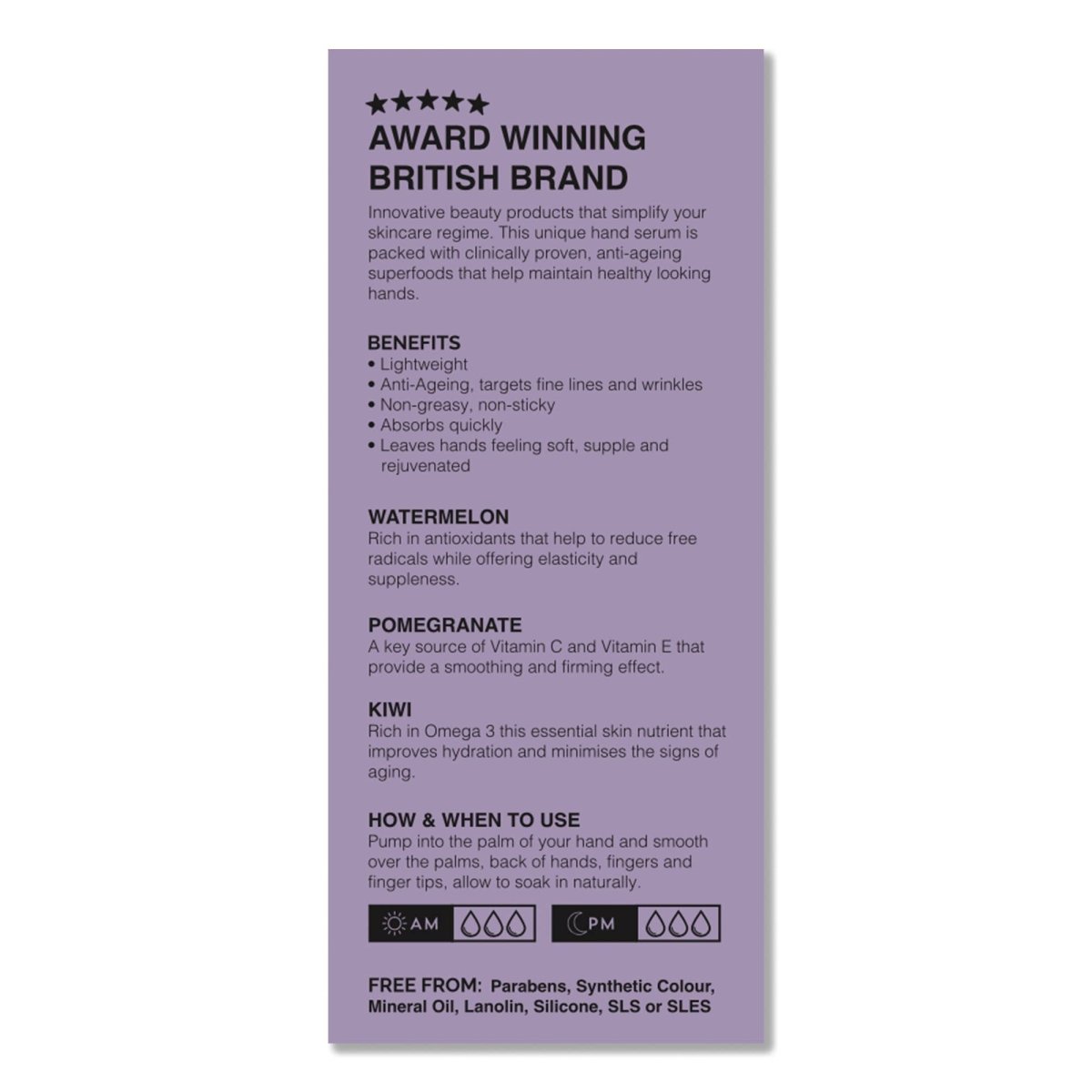 HAND Serum, Moisturising, Vegan, Water Free - Pockets of Bliss