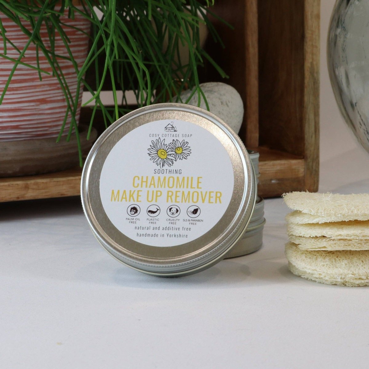 Natural Chamomile Make-Up Remover - Pockets of Bliss