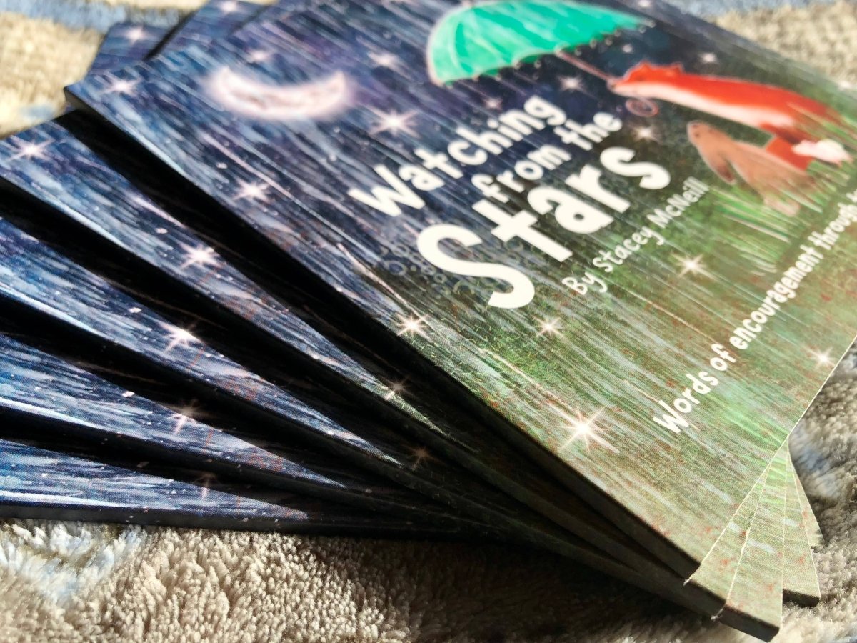 'Watching From The Stars' Mini Book by Stacey McNeill - Pockets of Bliss