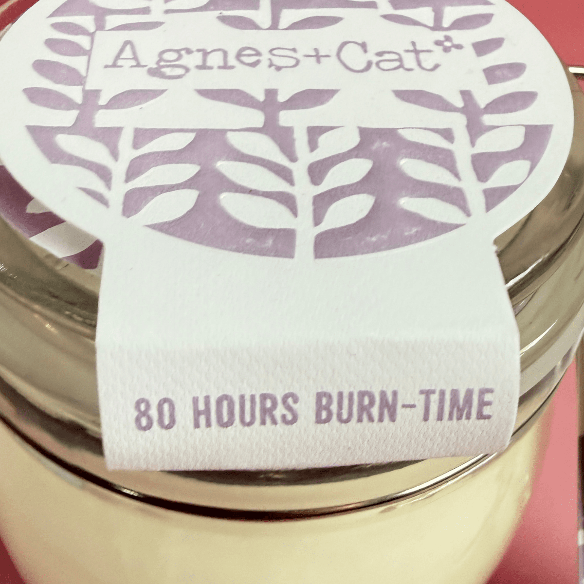 Agnes + Cat Natural Soy Wax Candle | Pressed Peonies - Pockets of Bliss
