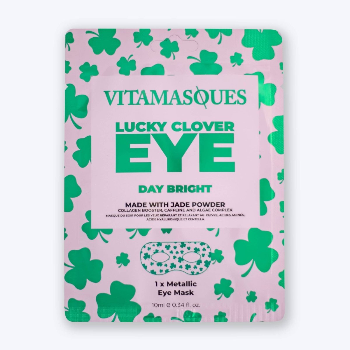 Lucky Clover Eye Day Bright Goggle Eye Mask - Pockets of Bliss