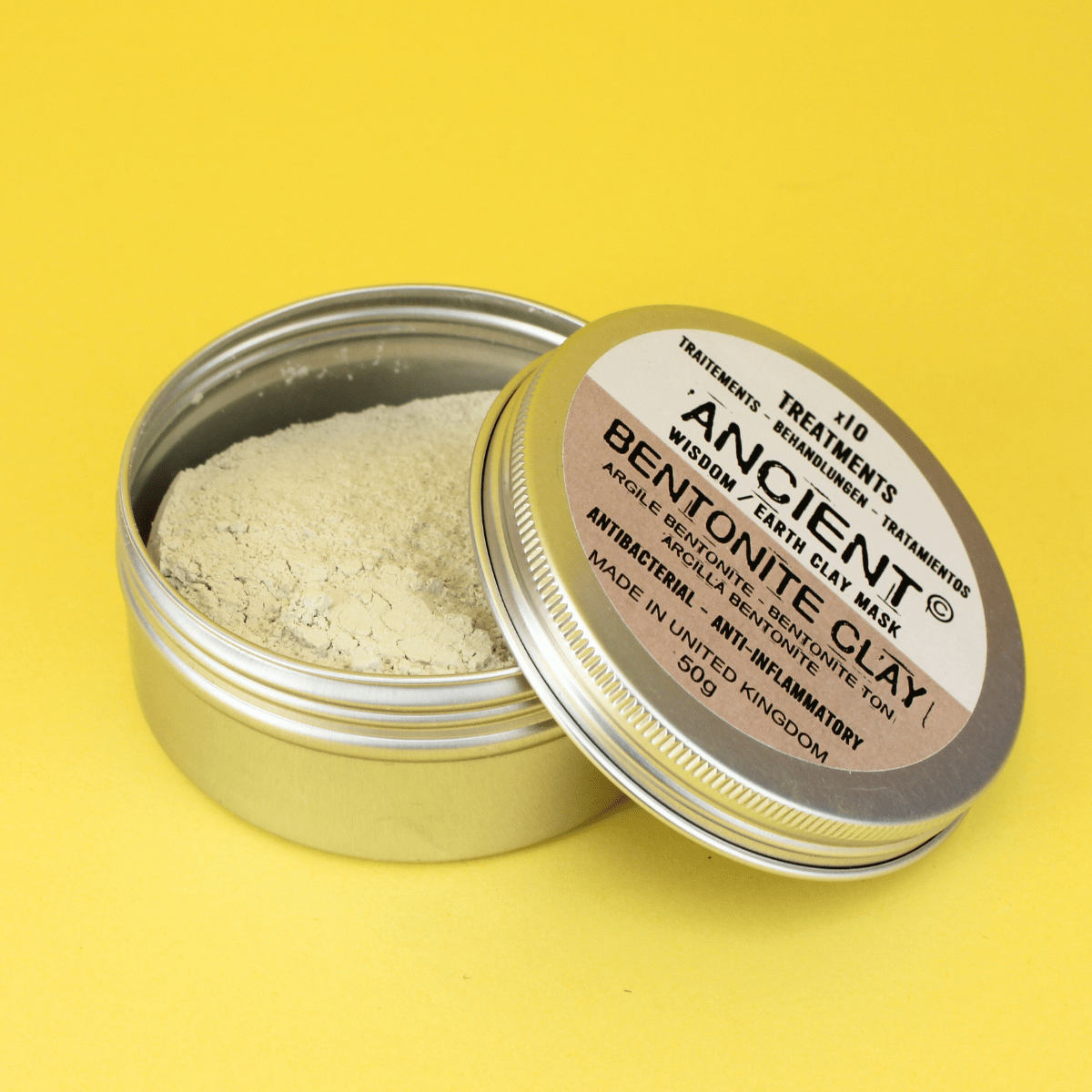 Bentonite Clay Face Mask – 10 Treatments | Detox & Glow - Pockets of Bliss