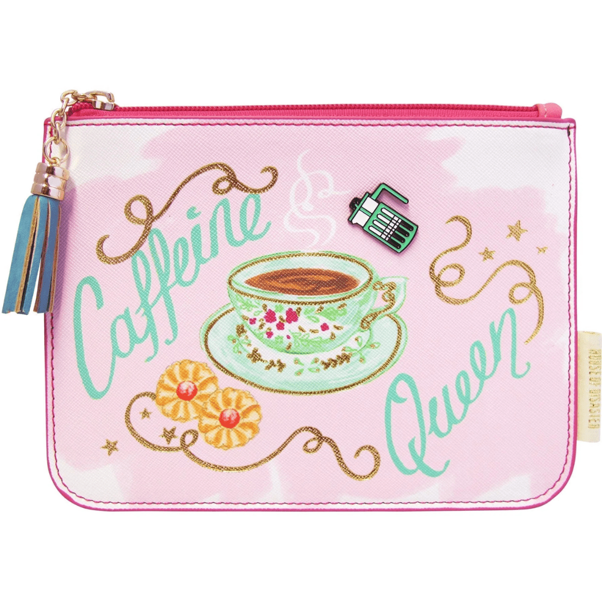 ‘Caffeine Queen’ Keepsake Pouch - Pockets of Bliss