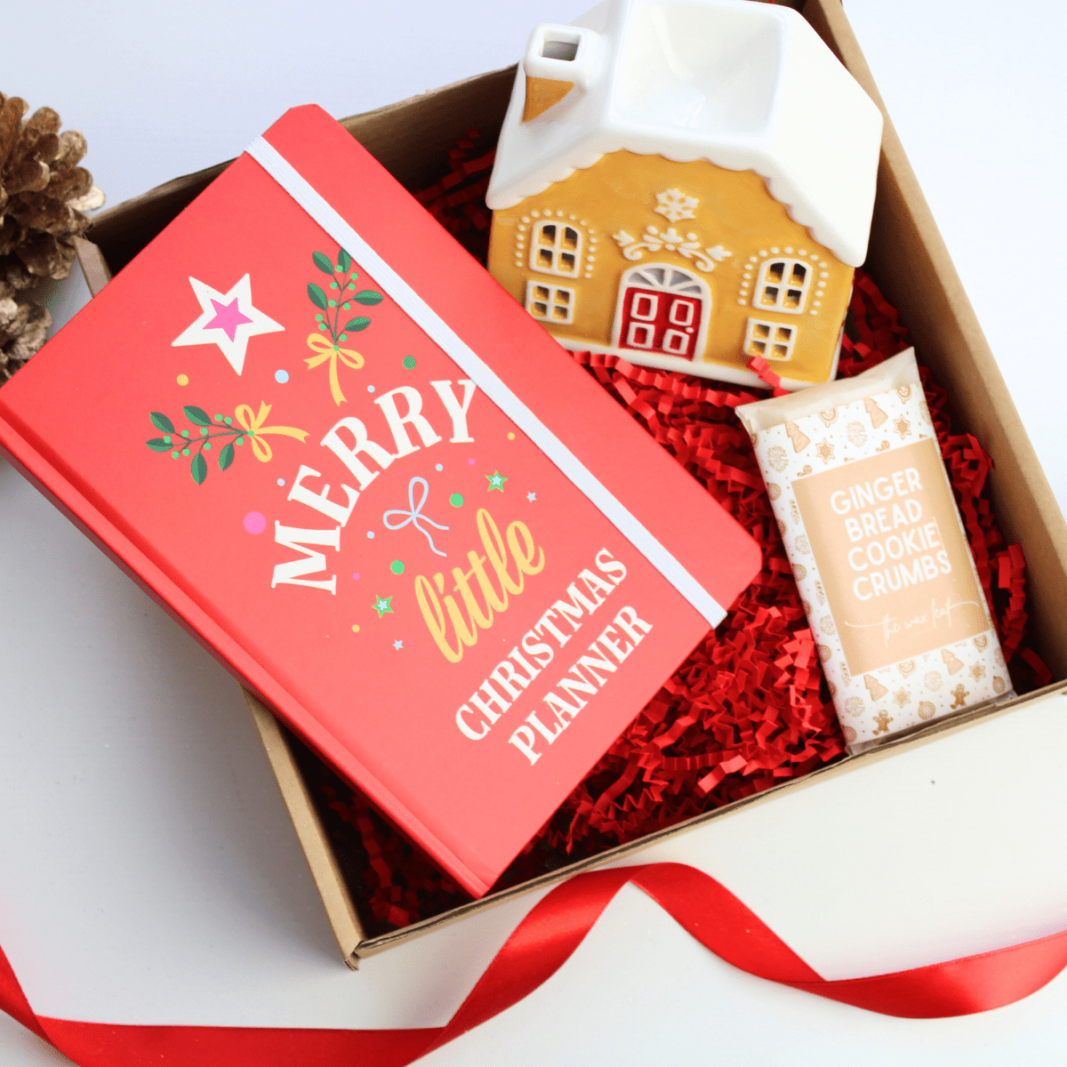 Festive Planning & Gingerbread Gift Box – Christmas Planner & Wax Melts - Pockets of Bliss