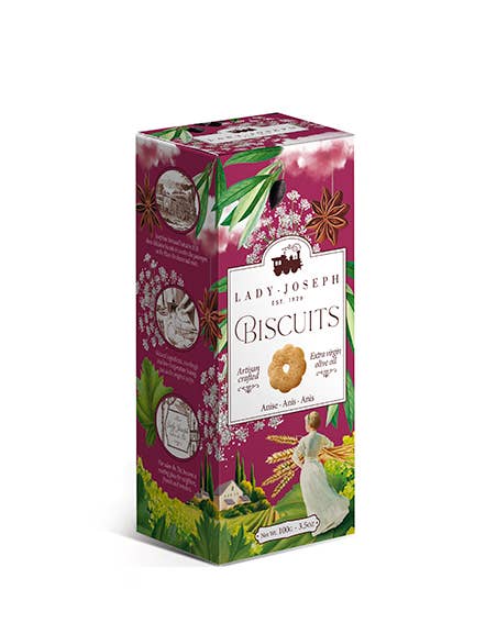 Lady Joseph Anise Biscuits – Vegan Artisan Anisette Cookies - Pockets of Bliss