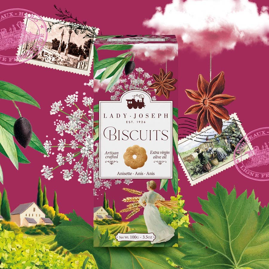 Lady Joseph Anise Biscuits – Vegan Artisan Anisette Cookies - Pockets of Bliss