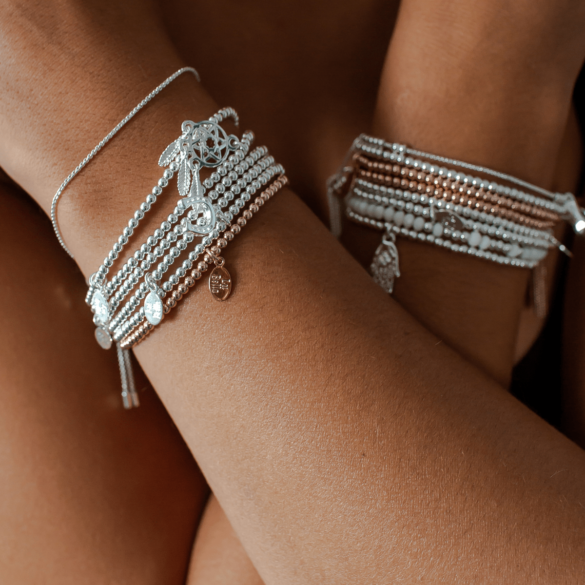 My Daughter Sentiments Bracelet – Heart Charm Jewellery Gift for Daughters - Pockets of Bliss