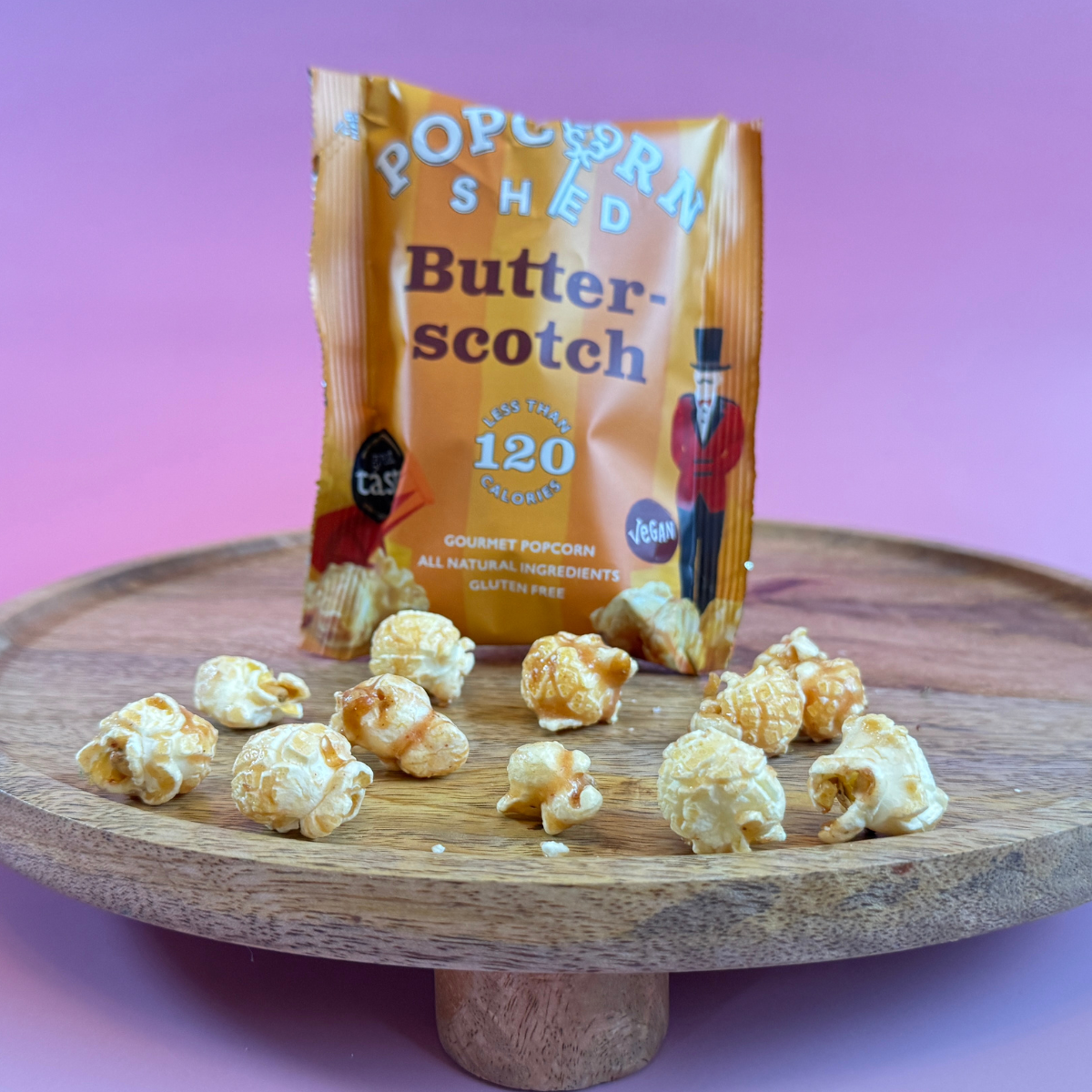 Vegan Salted Butterscotch Caramel Popcorn | Gourmet Sweet & Salty Snack - Pockets of Bliss