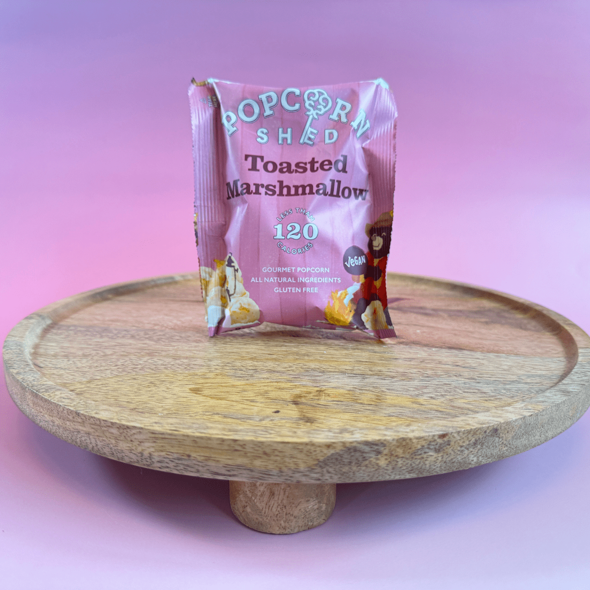 Vegan Toasted Marshmallow Caramel Popcorn | Gourmet S’mores Snack Pack - Pockets of Bliss