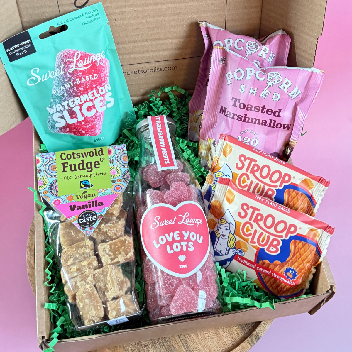 Vegan Valentine’s Treat Box for Two | Sweet Night In Gift - Pockets of Bliss