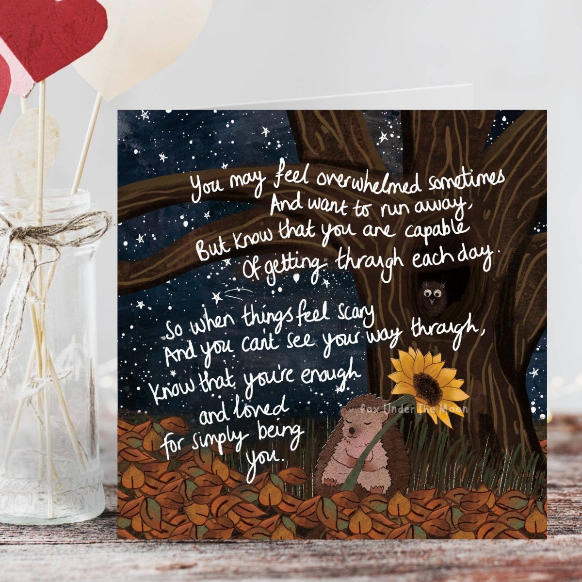 'Being You' Card - Pockets of Bliss