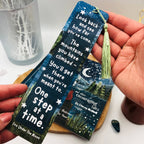 One Step At A Time - Bookmark - Pockets of Bliss
