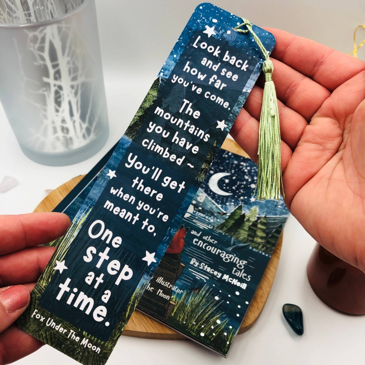 One Step At A Time - Bookmark - Pockets of Bliss