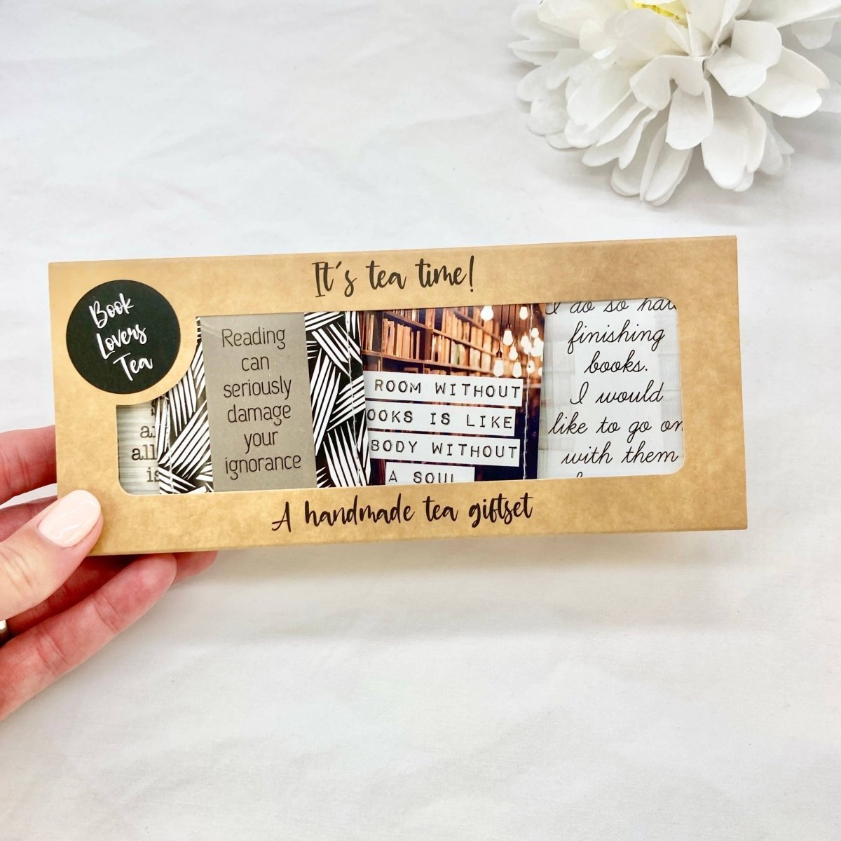 Tea Gift Box - Book Lovers - Pockets of Bliss