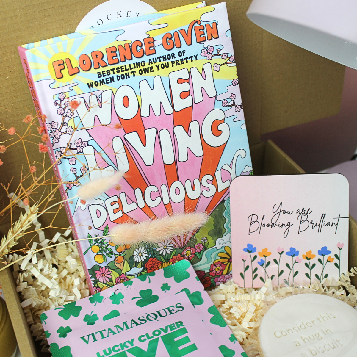 "Women Living Deliciously Gift Box – A Celebration of Self-Love and Positivity"