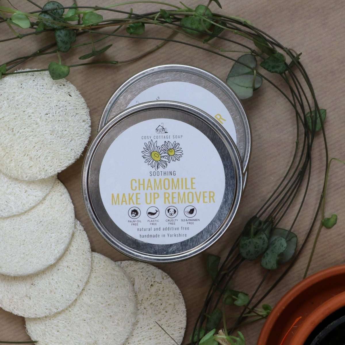 Natural Chamomile Make-Up Remover - Pockets of Bliss