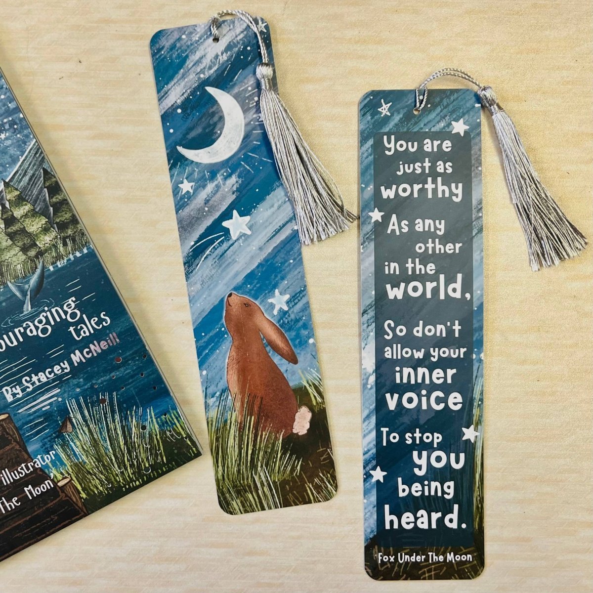 You Are Just As Worthy Bookmark - Pockets of Bliss