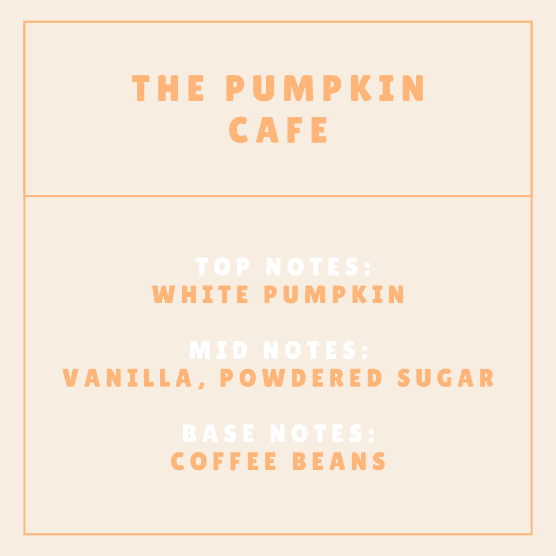 The Pumpkin Cafe Scented Snap Bar Wax Melt