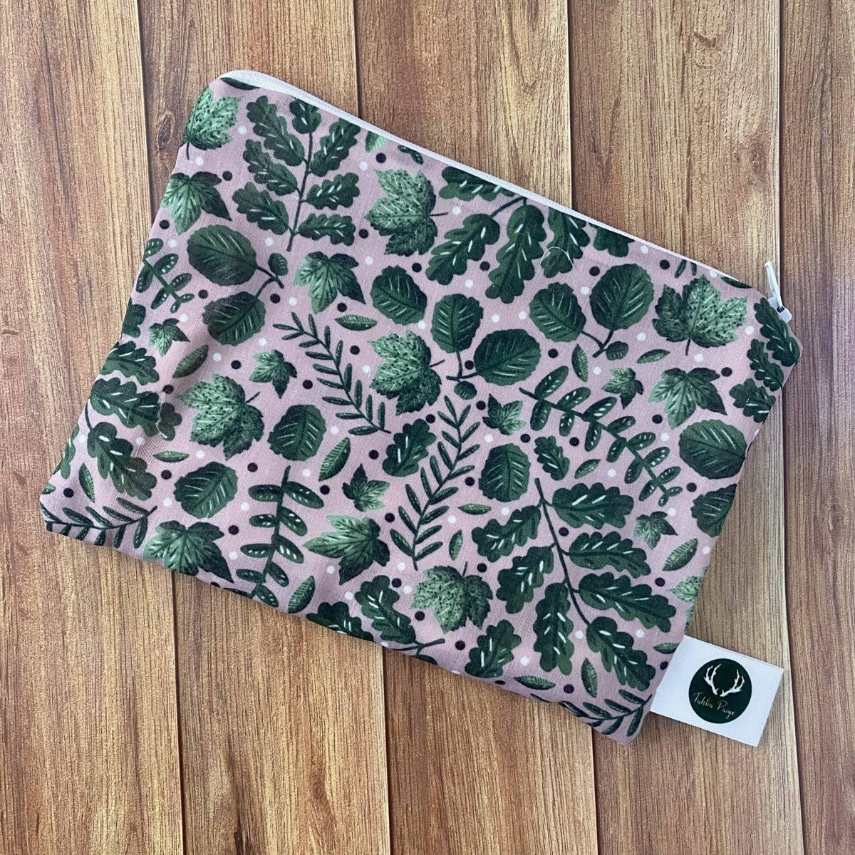 Green Foliage Pouch - Pockets of Bliss