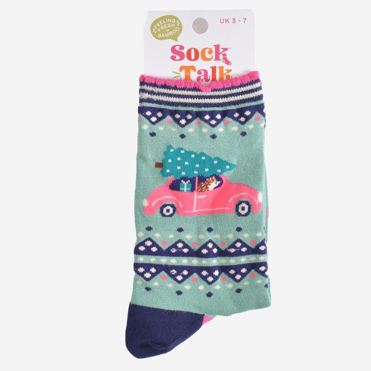 Christmas Hedgehog Car🎄 - Pockets of Bliss