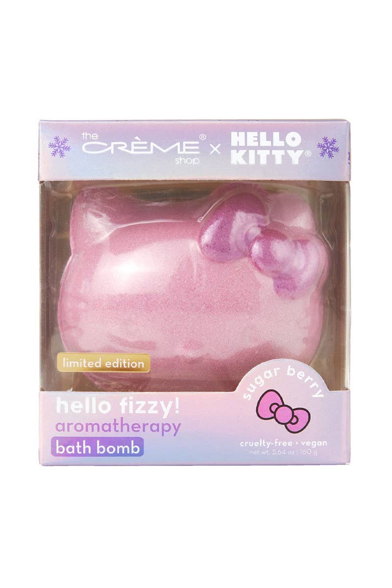 Hello Kitty Fizzy Sugar Berry Bath Bomb 🎀✨ - Pockets of Bliss