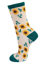 Women's Sunflower Bamboo Socks - Pockets of Bliss