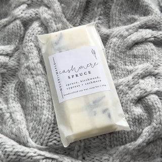 Cashmere Spruce Scented Soy Wax Melt Snap Bar - Pockets of Bliss