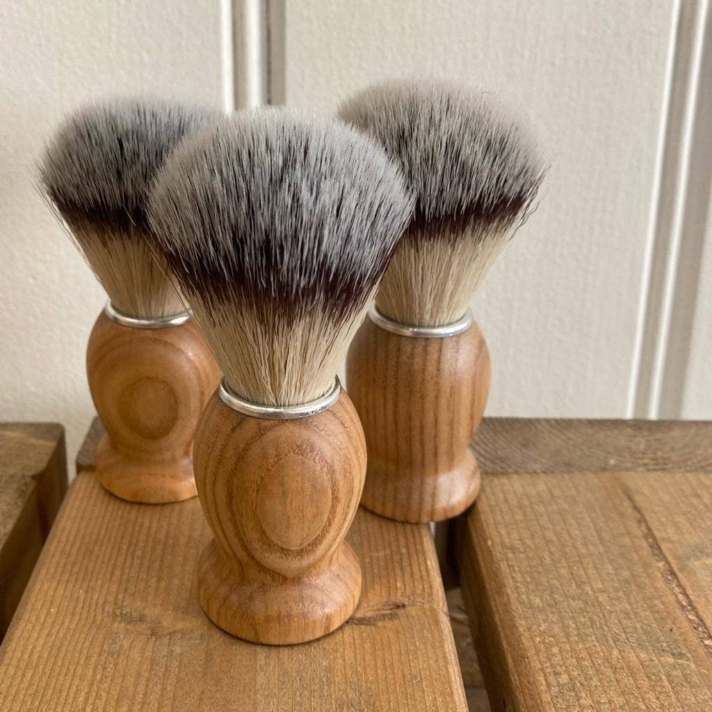 Wooden Beech Shaving Brush by Cosy Cottage - Pockets of Bliss