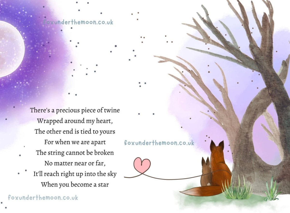 'Watching From The Stars' Mini Book by Stacey McNeill - Pockets of Bliss