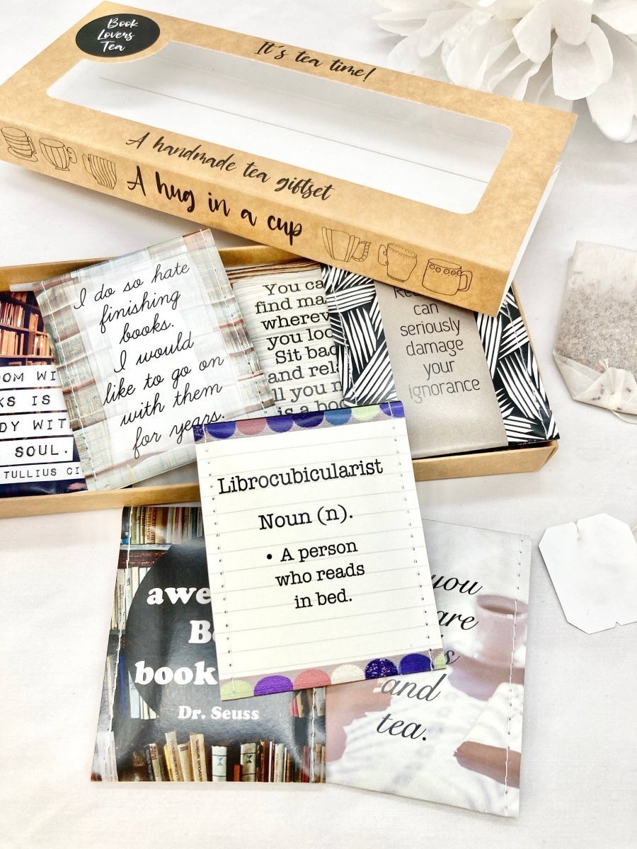 Tea Gift Box - Book Lovers - Pockets of Bliss