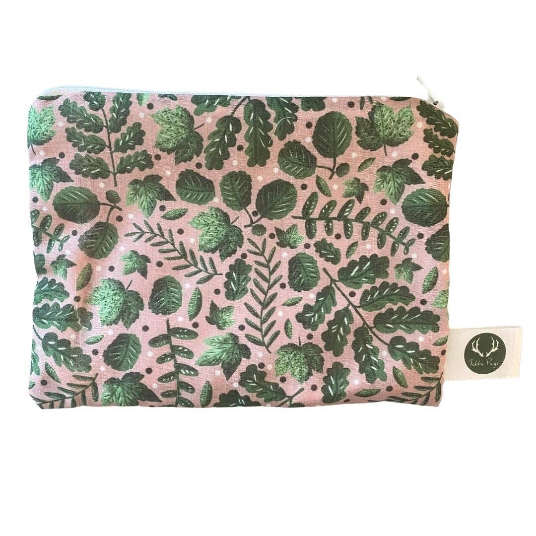 Green Foliage Pouch - Pockets of Bliss