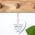 A mother Holds Sentiment Wooden Sign - Pockets of Bliss
