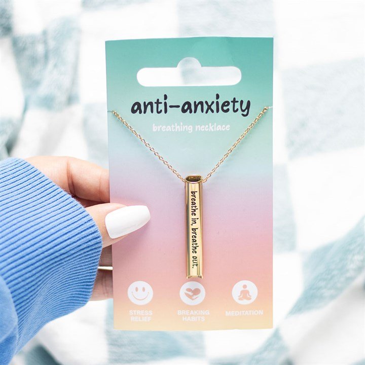 Anti - Anxiety Breathing Necklace - Pockets of Bliss