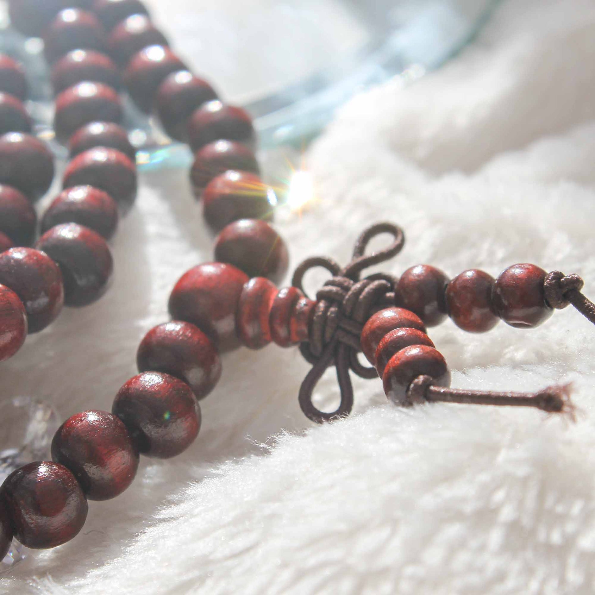 Wooden Mallah meditation beads - Pockets of Bliss