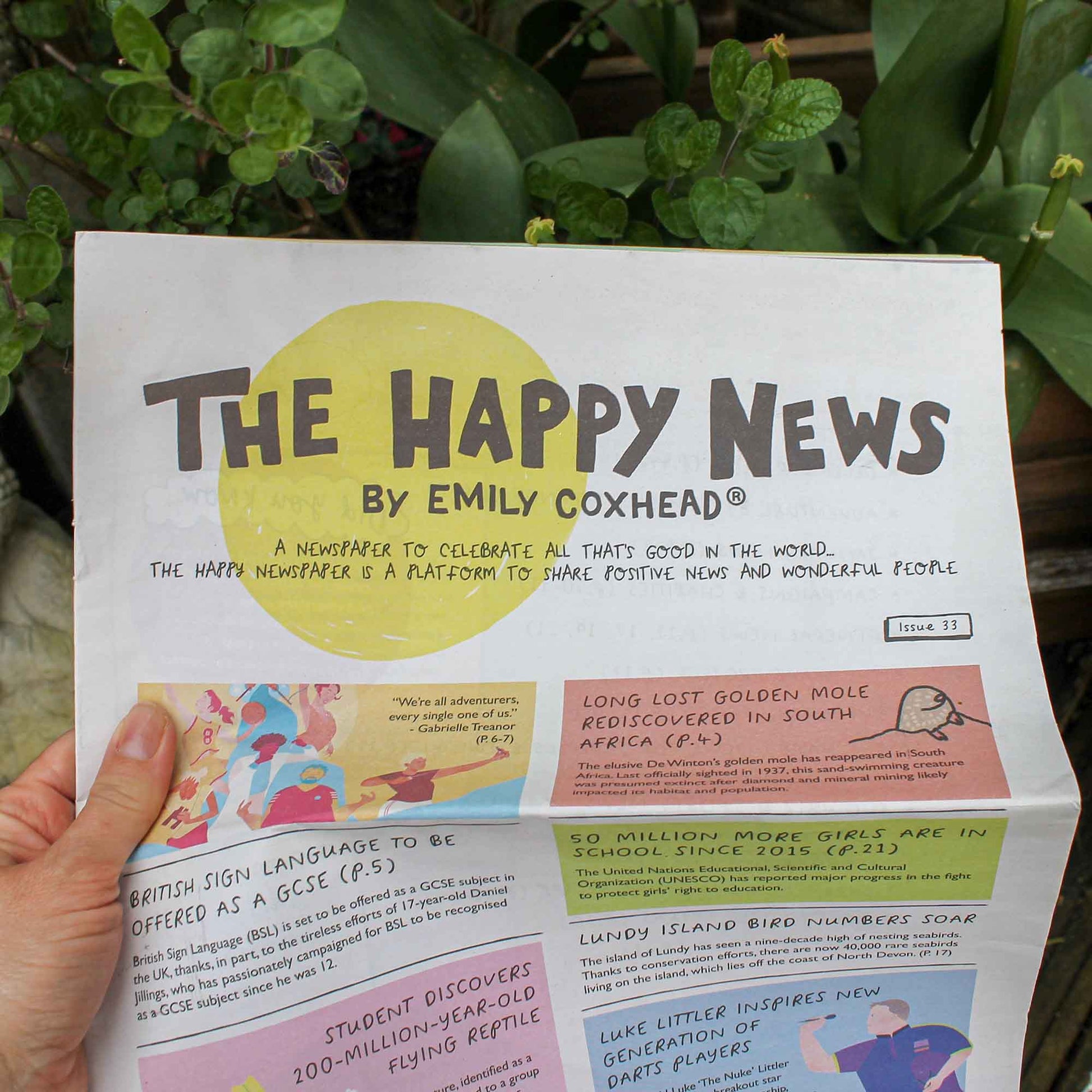 The Happy News | Newspaper
