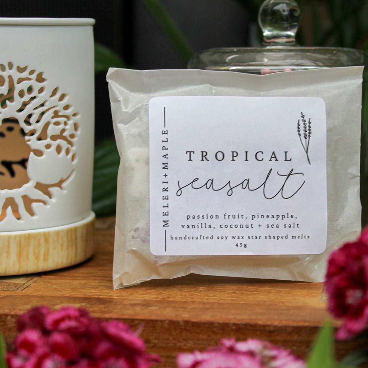 Tropical Sea-salt Scented Star Shaped Soy Wax Melts 