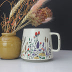 Blooming Butterfly Stoneware Mug - Pockets of Bliss
