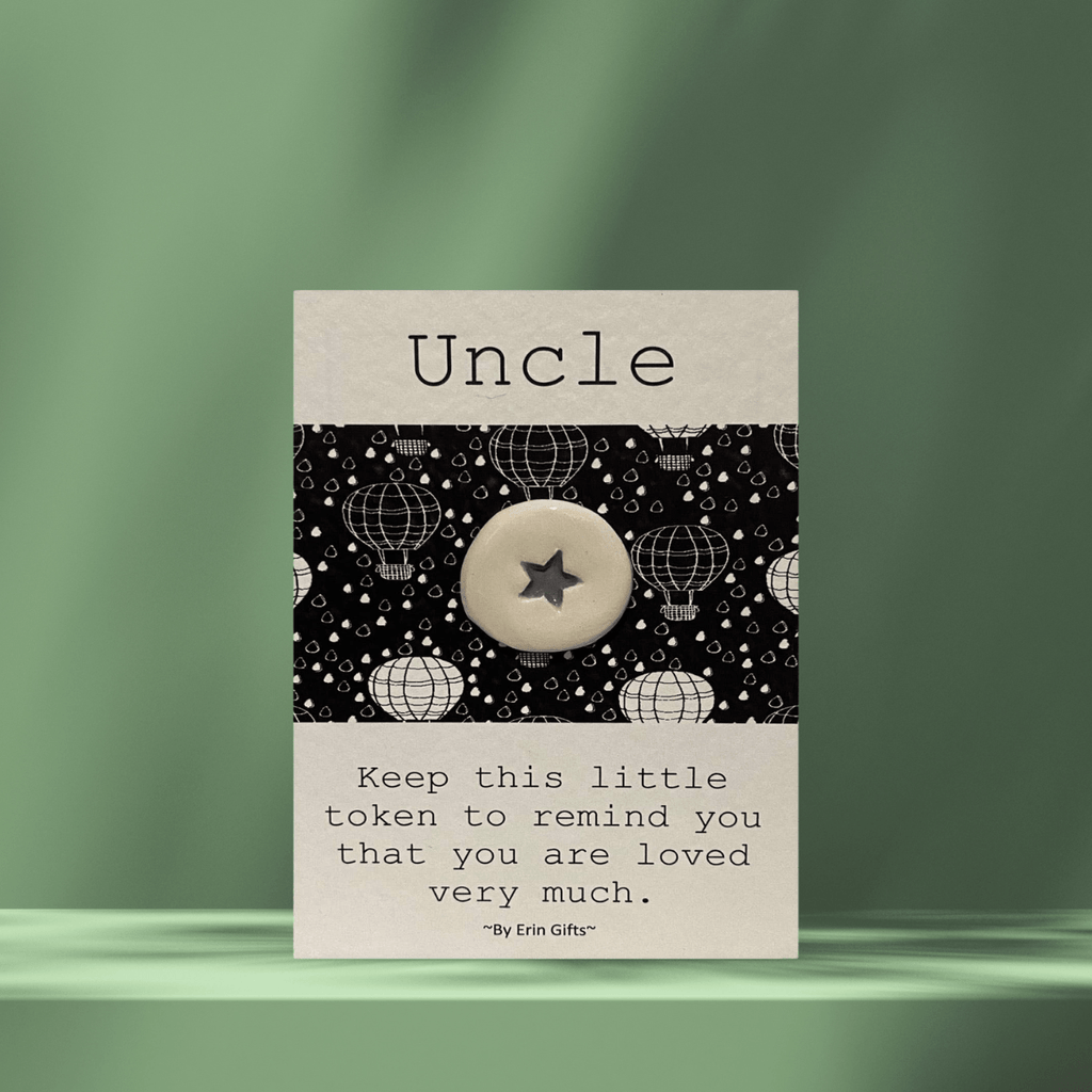 Uncle Ceramic Pocket Token - Pockets of Bliss