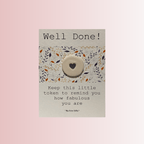Well Done Ceramic Pocket Token - Pockets of Bliss