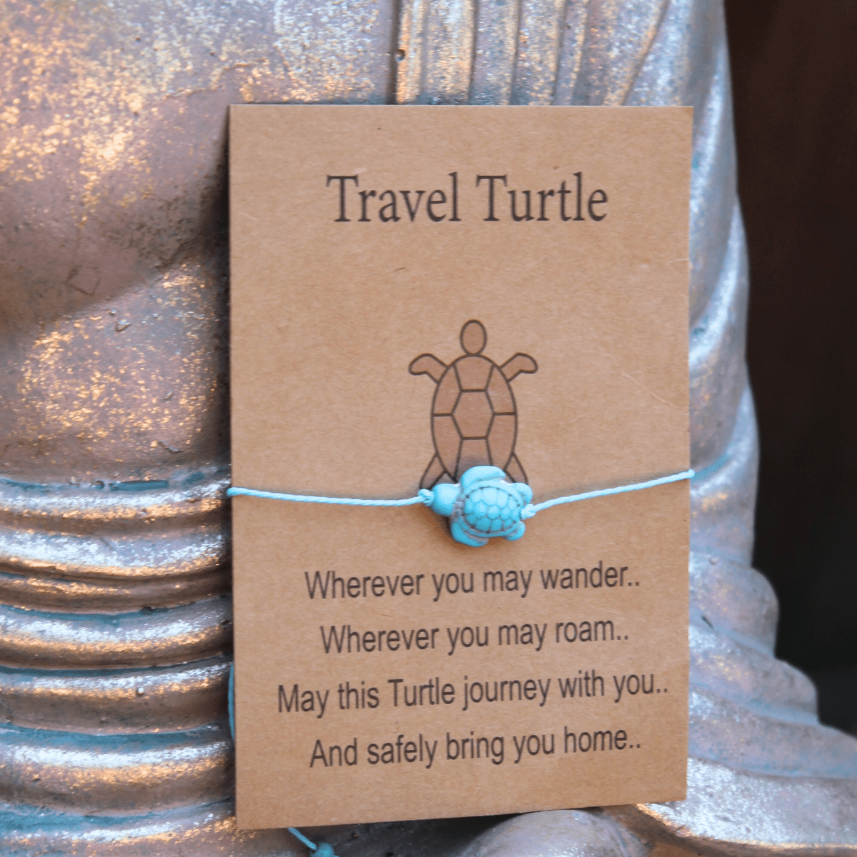 Travel Turtle Bracelet - Pockets of Bliss
