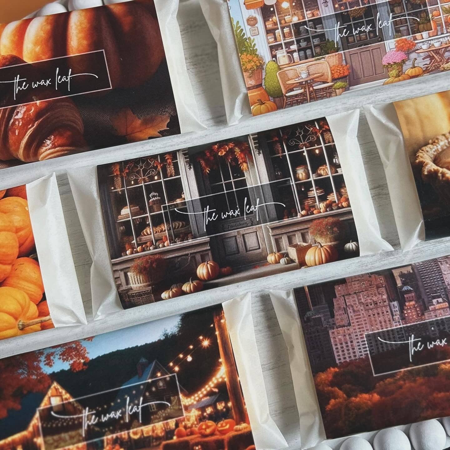 The Autumn Bakery Scented Snap Bar Wax Melt - Pockets of Bliss