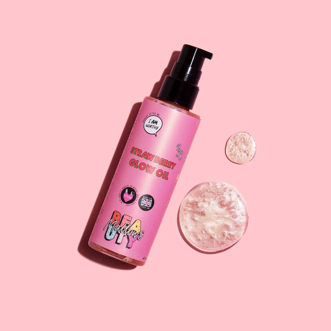Strawberry Body Oil by Mallows Beauty - Pockets of Bliss
