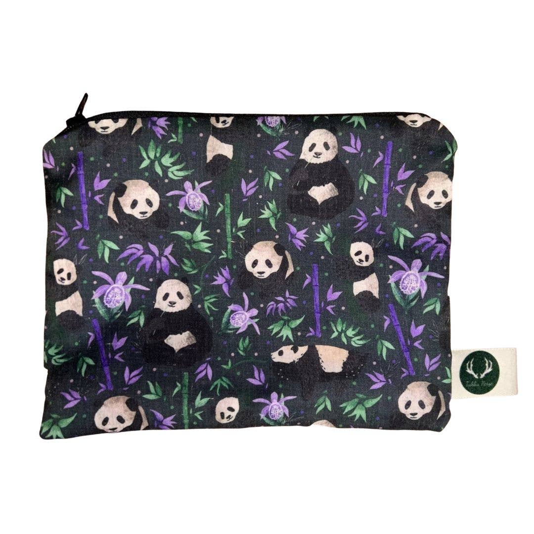 Toiletry Pouch with panda pictures