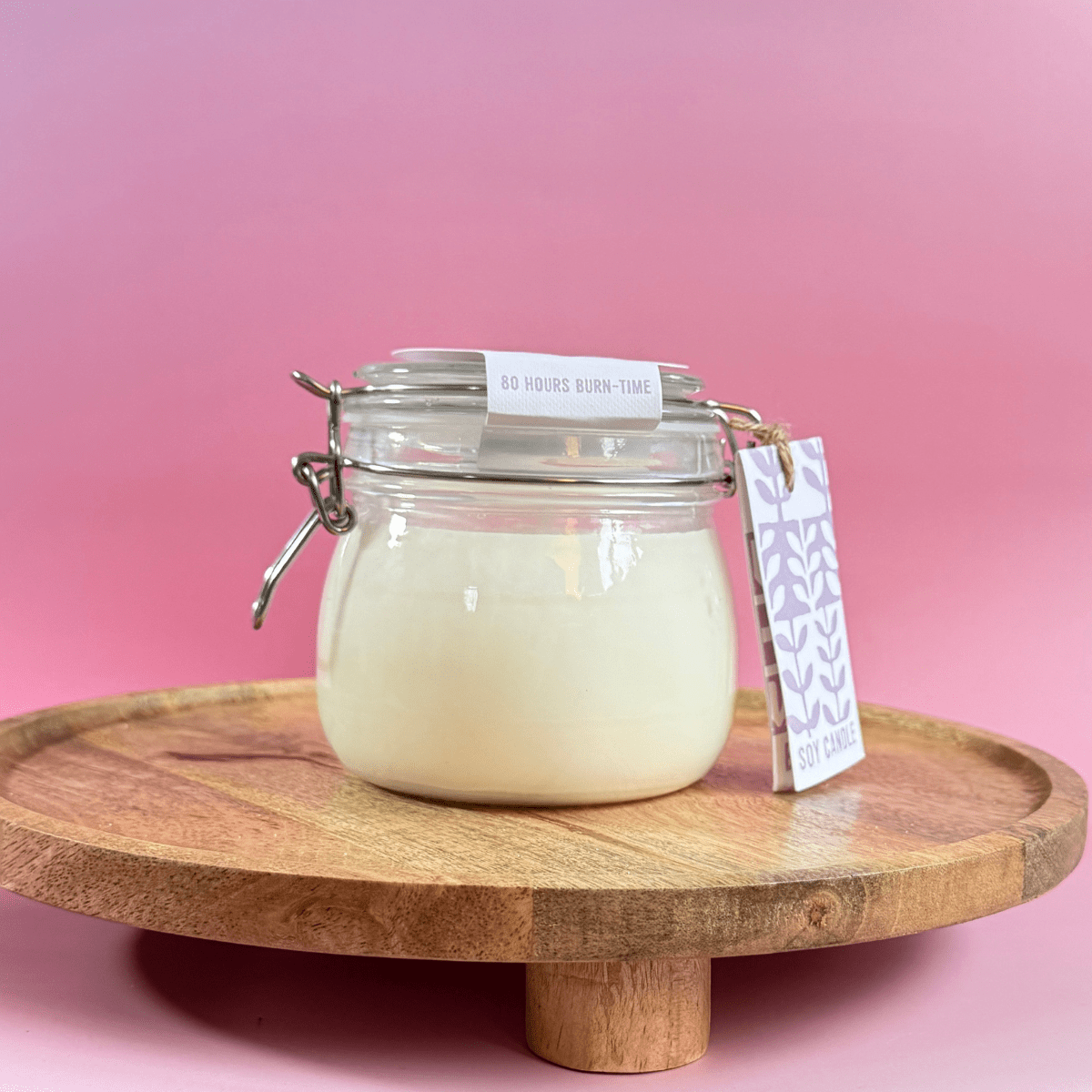 Agnes + Cat Natural Soy Wax Candle | Pressed Peonies - Pockets of Bliss